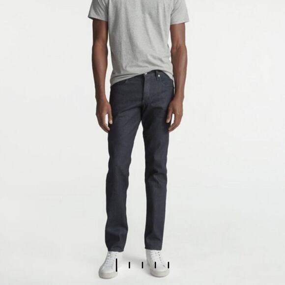 Rag & Bone Button Fly Slim Tonal Rinse Size 29 Dark Indigo - Picture 1 of 12